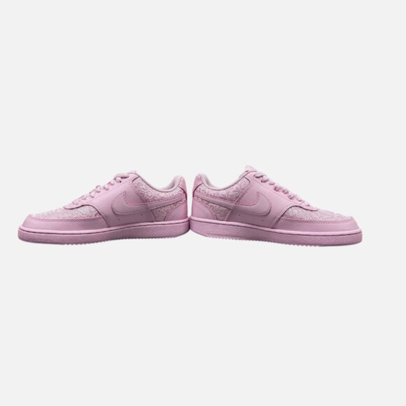 Nike Court Vision Low Womens’s Pink Lace Foam Viral Tik Tok - Picture 2 of 8